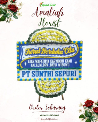 Papan Bunga Duka di Tangma