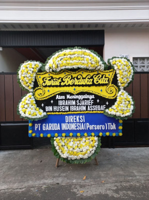 Papan Bunga Duka di Tangma