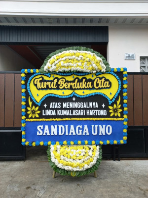 Papan Bunga Duka di Tangma