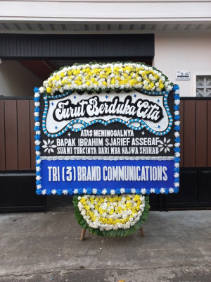 Papan Bunga Duka di Tangma